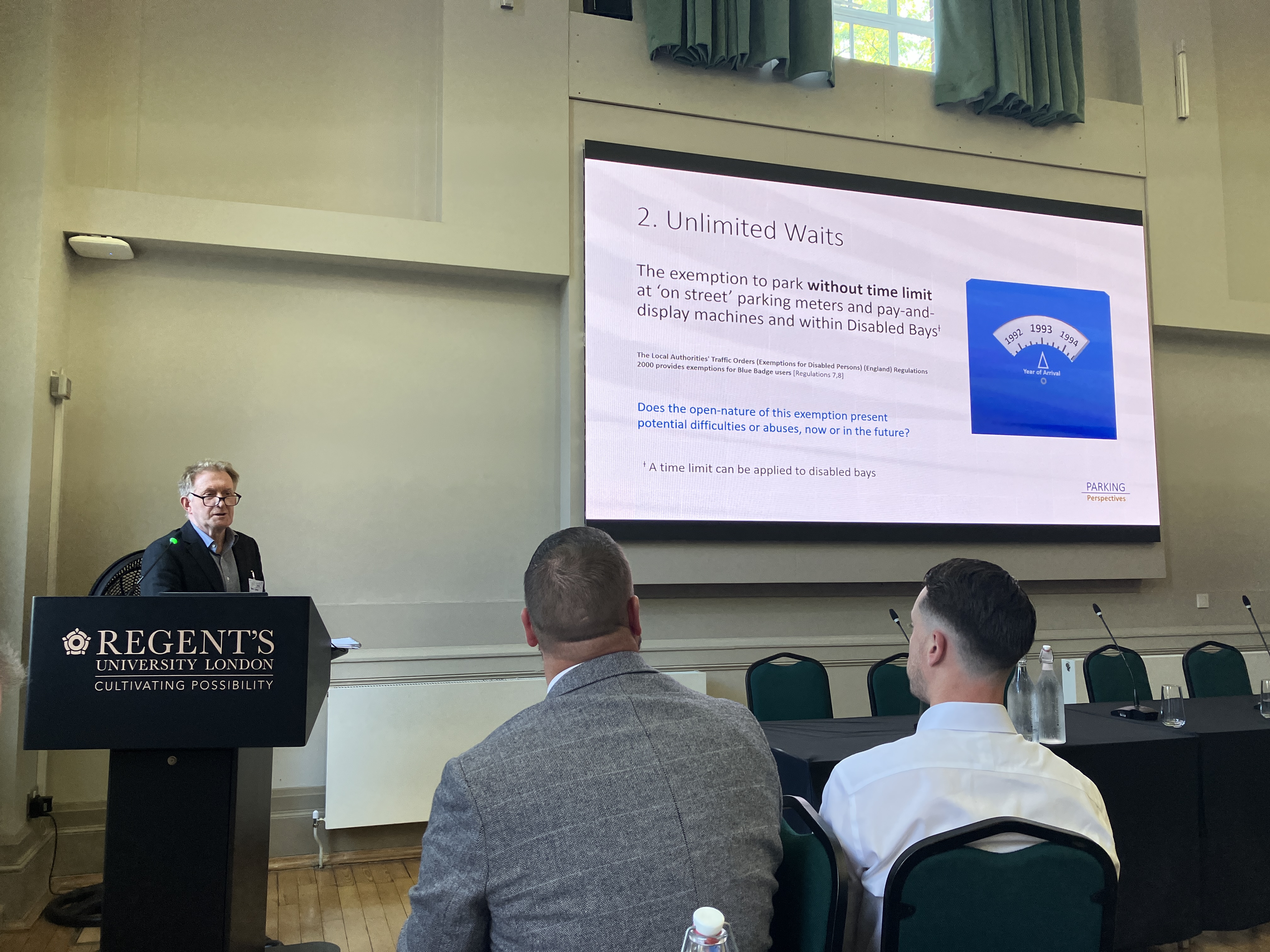 Parking Perspectives helps set the agenda for Blue Badge parking